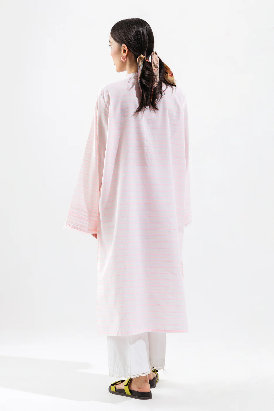 BASIC YARN DYED SHIRT (PRET) - Image 2