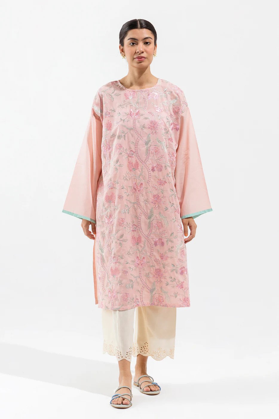 EMBROIDERED LAWN SHIRT (PRET) - Image 2