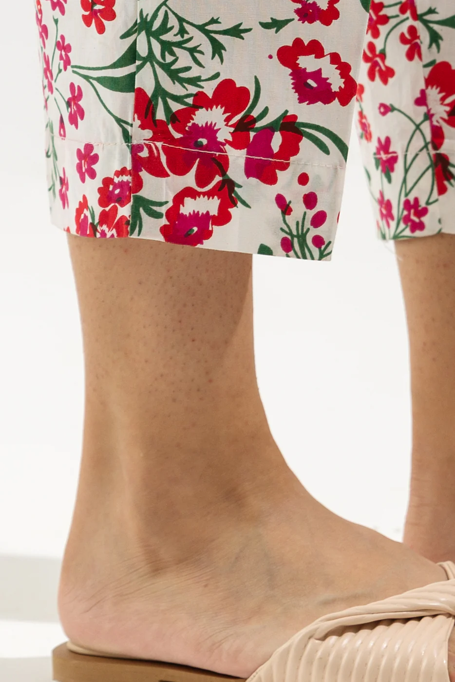 BASIC STRAIGHT PANTS - Image 2