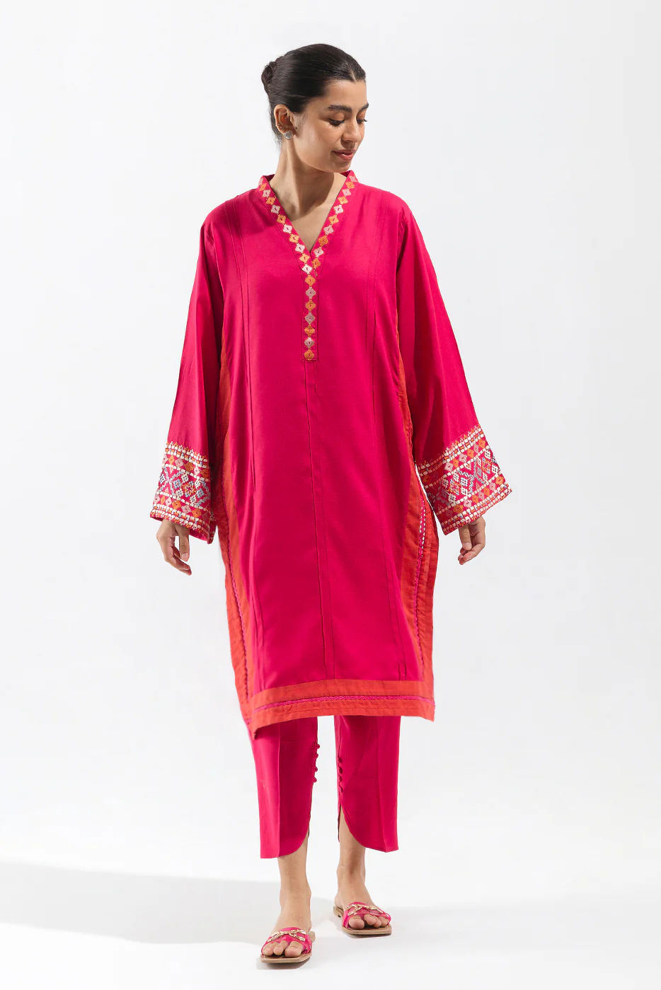 EMBROIDERED SHIRT WITH PANTS - Image 2