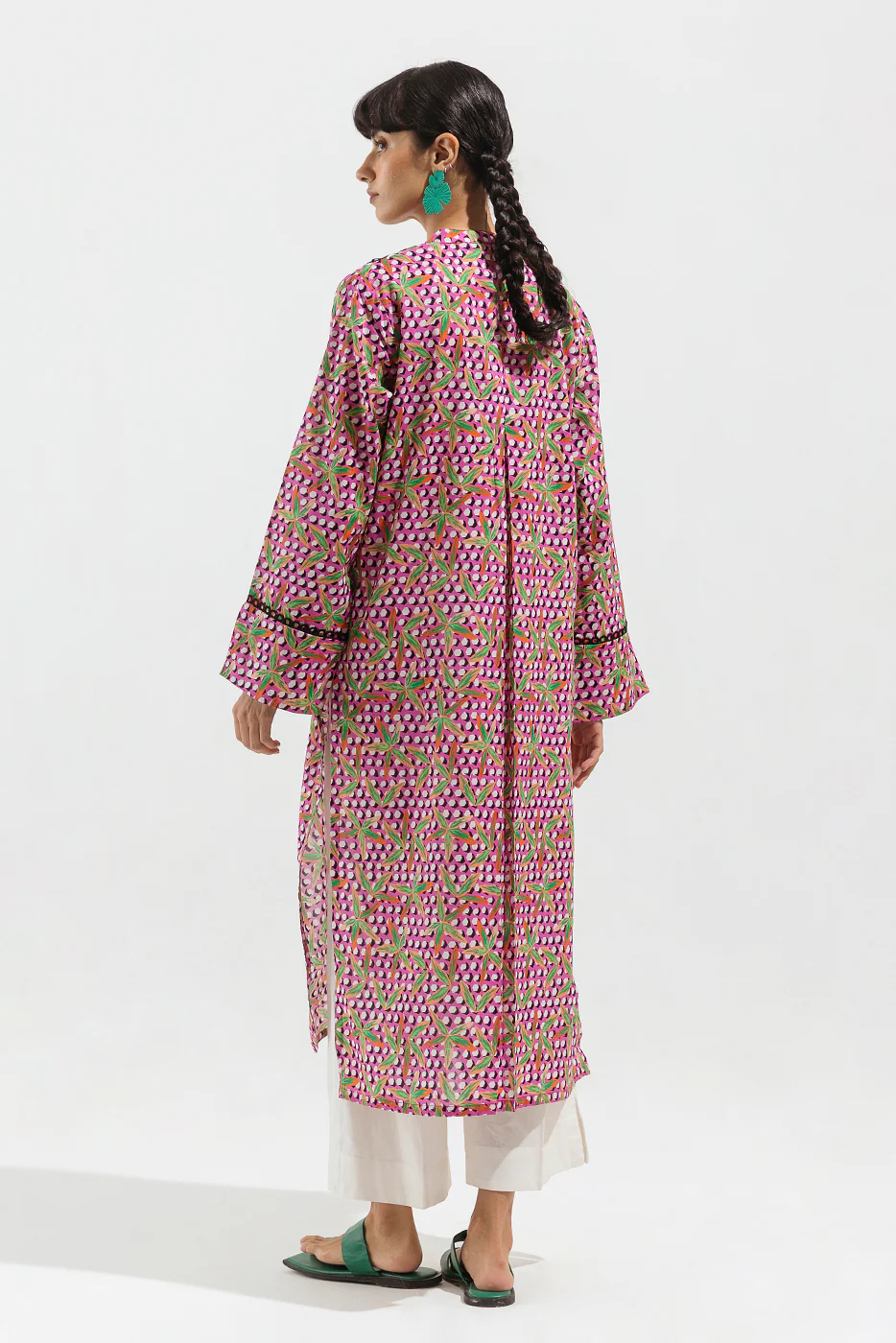 PRINTED LAWN SHIRT (PRET) - Image 3
