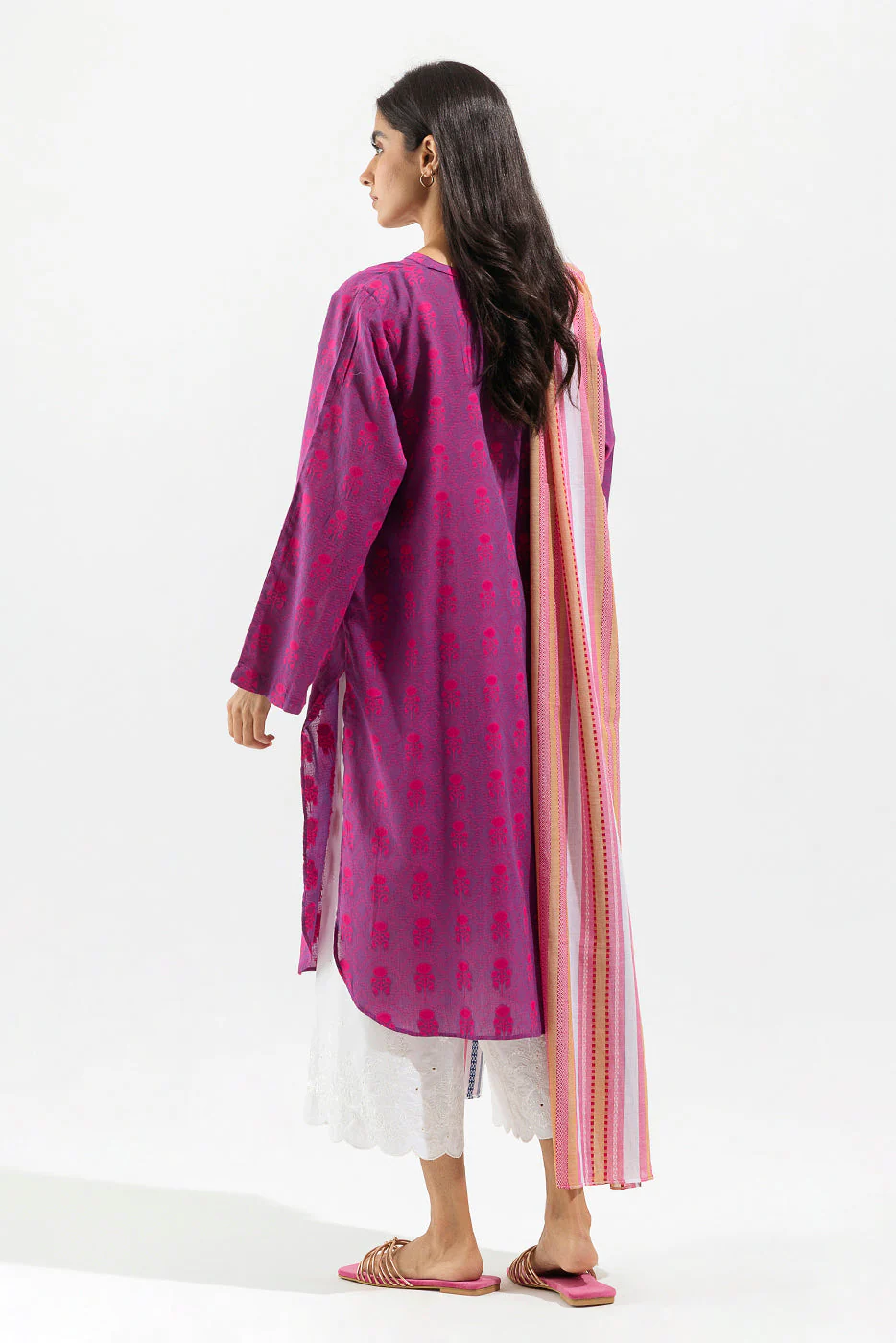 BASIC MULTI JACQUARD SHIRT (PRET) - Image 3