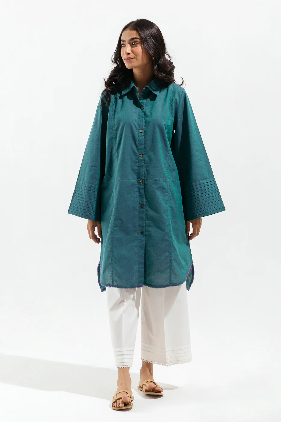 BASIC YARN DYED SHIRT(PRET) - Image 2