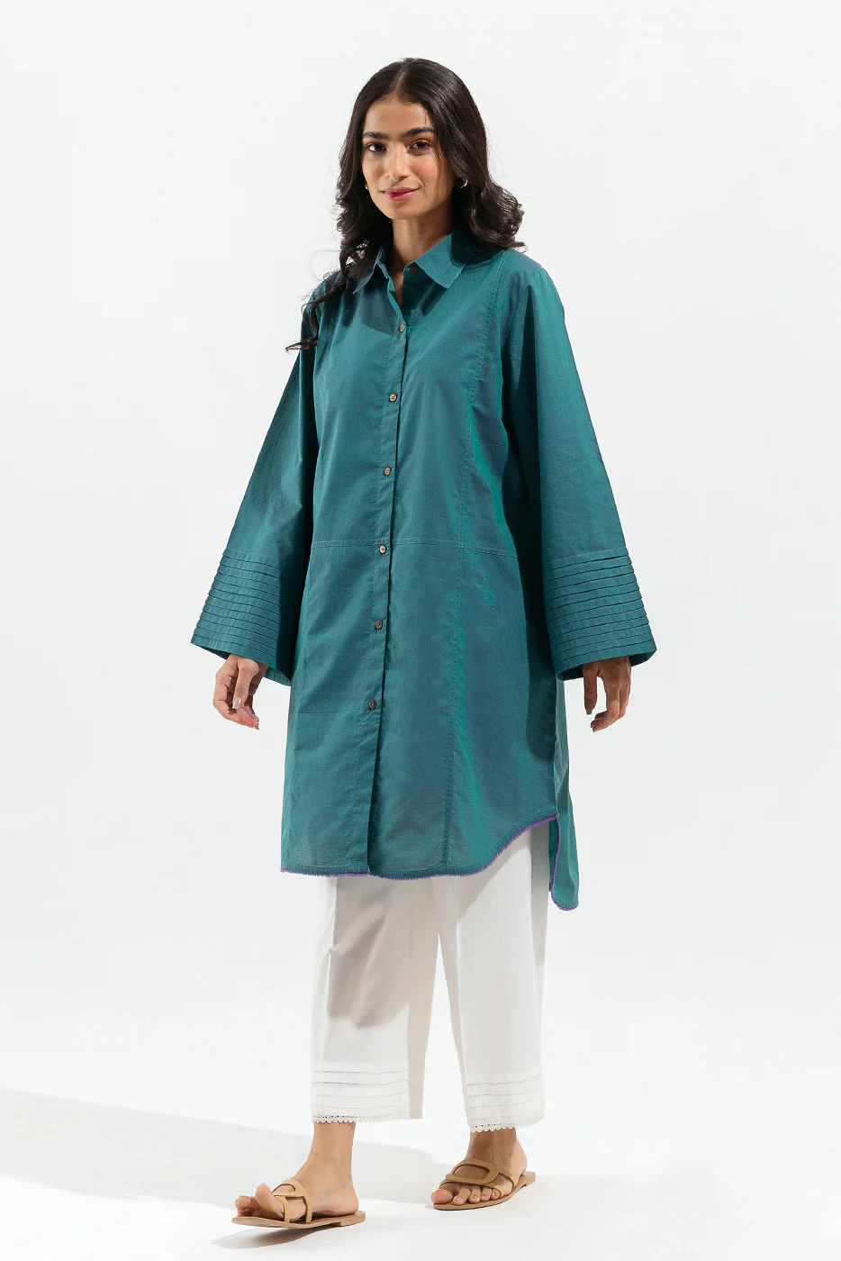 BASIC YARN DYED SHIRT(PRET) - Image 3