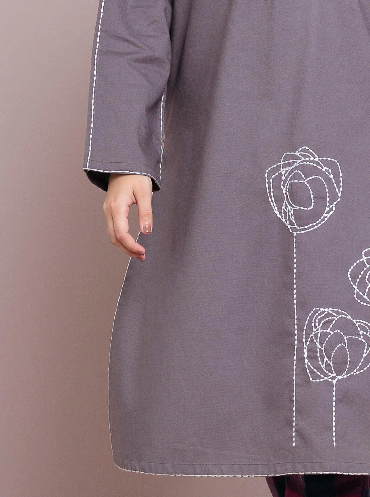 Embroidered Shirt With Pant - Image 3