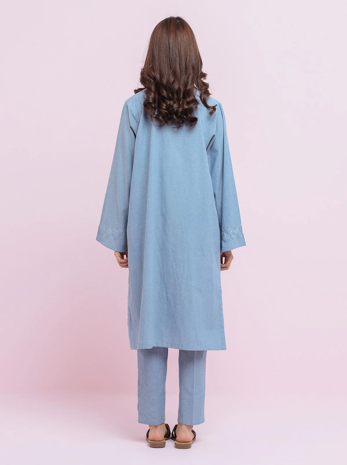 Embroidered Shirt With Embroidered Pant - Image 3