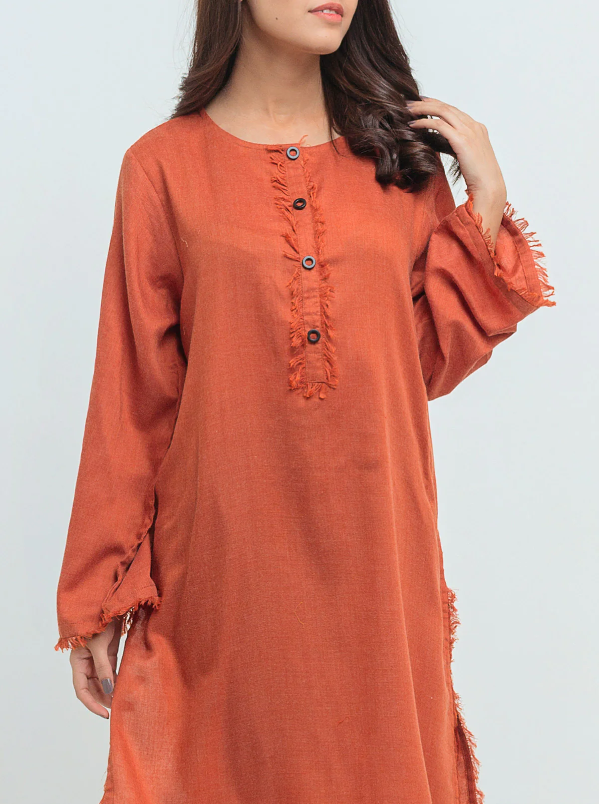 PRINTED POLYESTER VISCOSE SHIRT (PRET) - Image 2