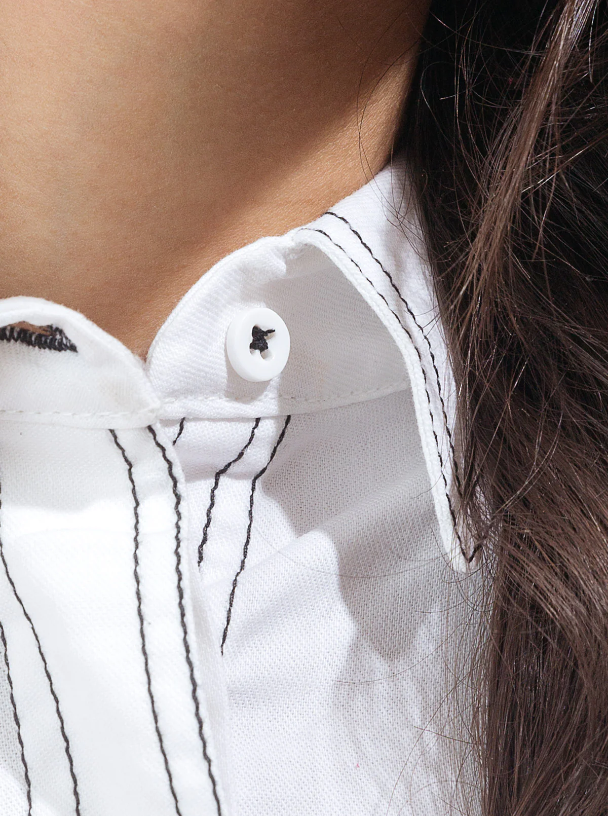 BASIC YARN DYED SHIRT (PRET) - Image 2