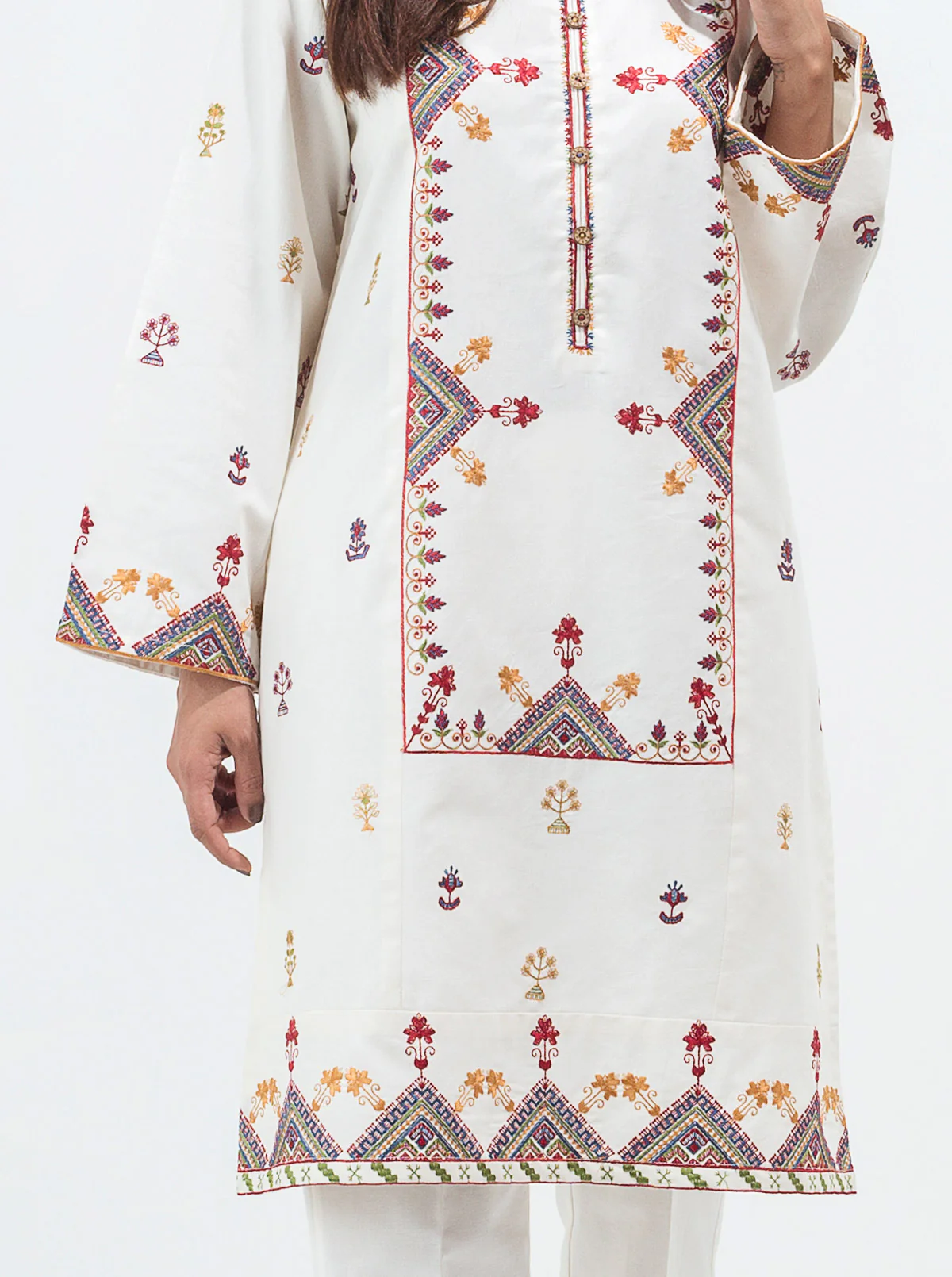 EMBROIDERED SHIRT WITH PANT - Image 2