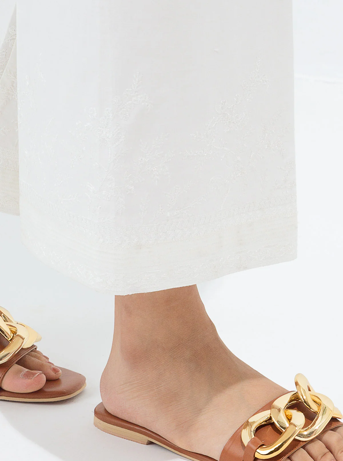 EMBROIDERED SLACK PANTS - Image 2
