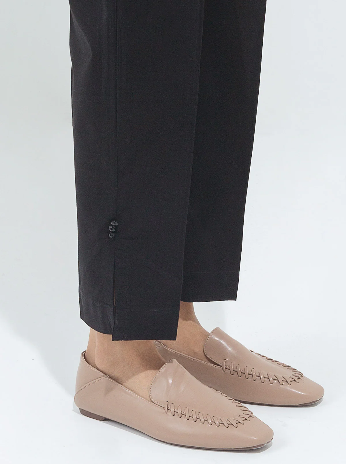 BASIC STRAIGHT PANTS - Image 2