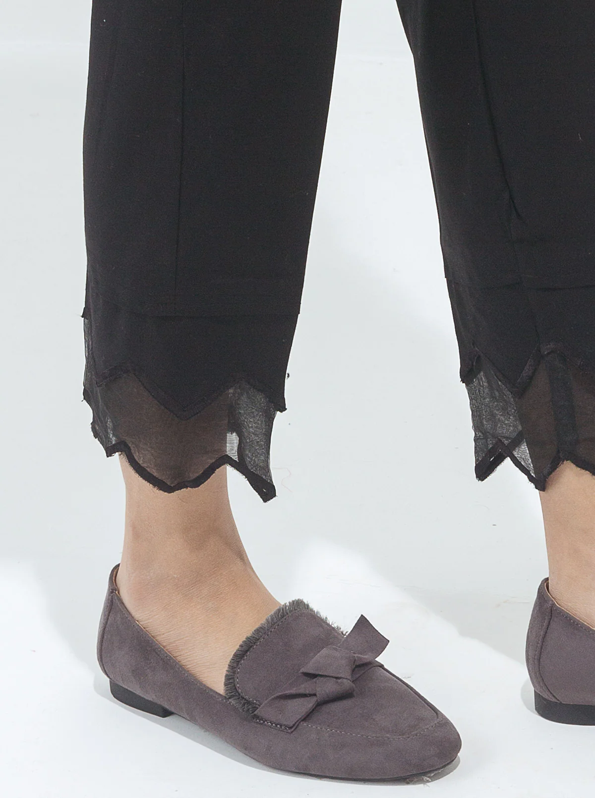 EMBROIDERED STRAIGHT PANTS - Image 2