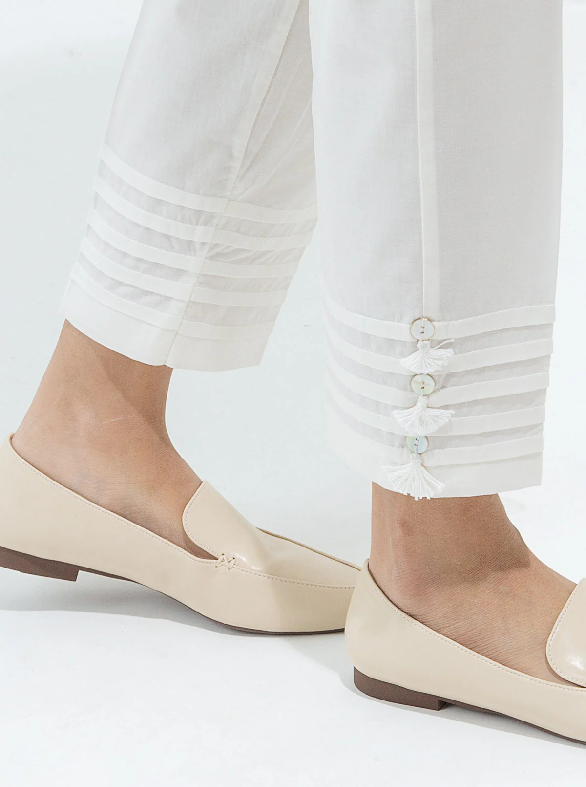 BASIC STRAIGHT PANTS - Image 2