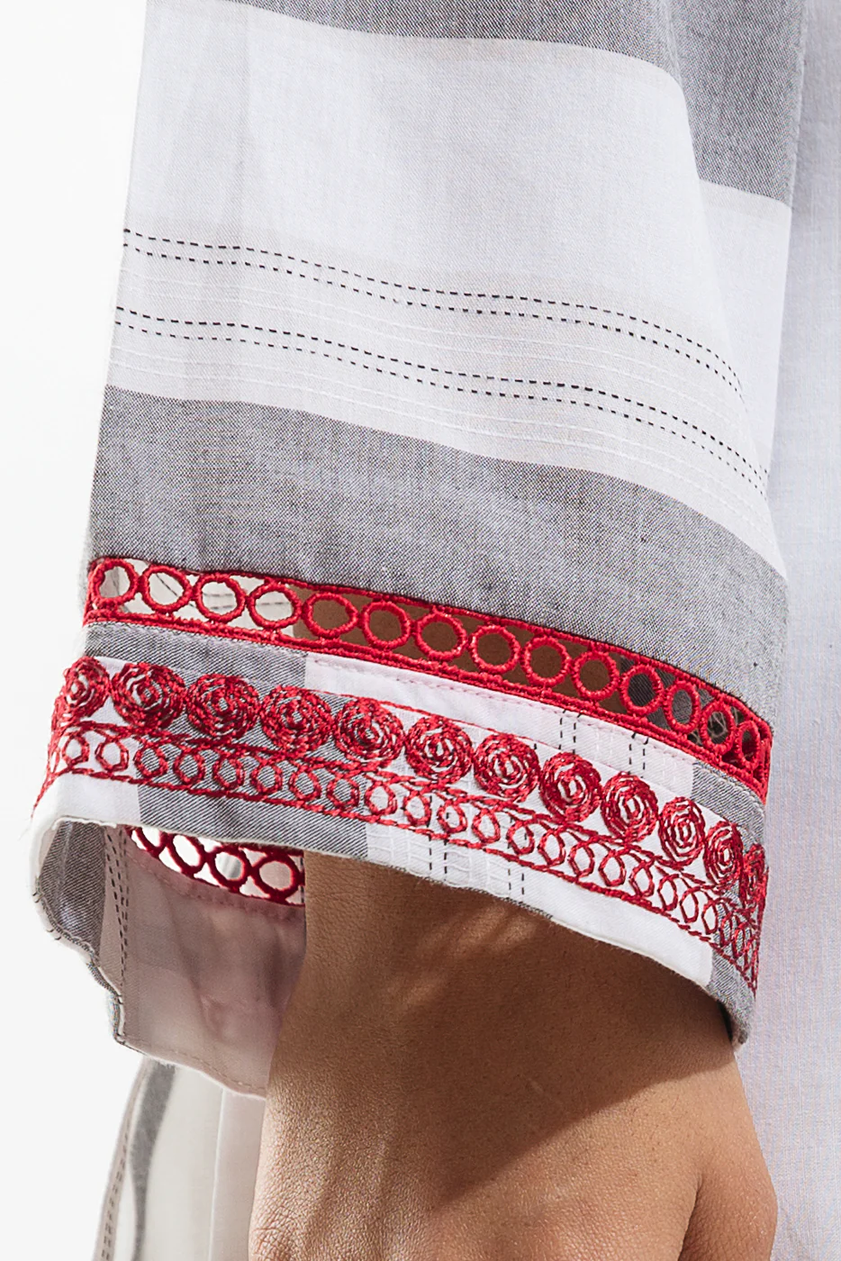 BASIC YARN DYED SHIRT (PRET) - Image 3