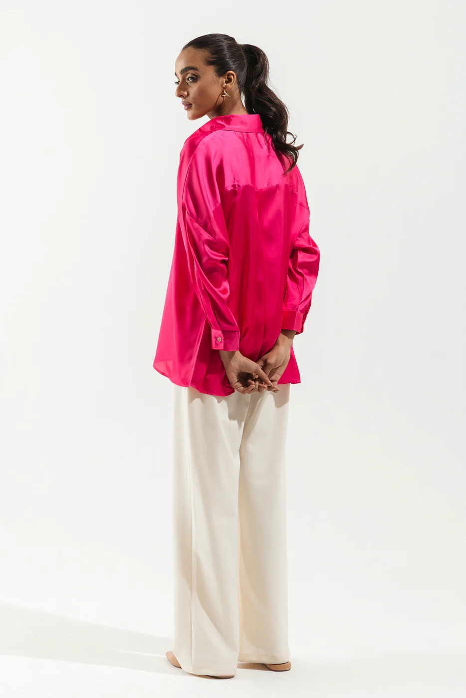 PINK SILK TOP - Image 2