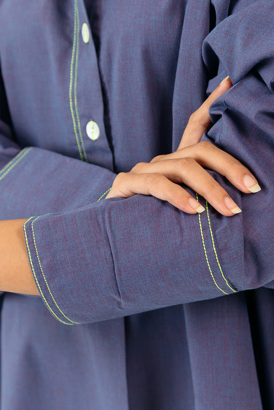 BASIC CHAMBRAY SHIRT (PRET) - Image 3