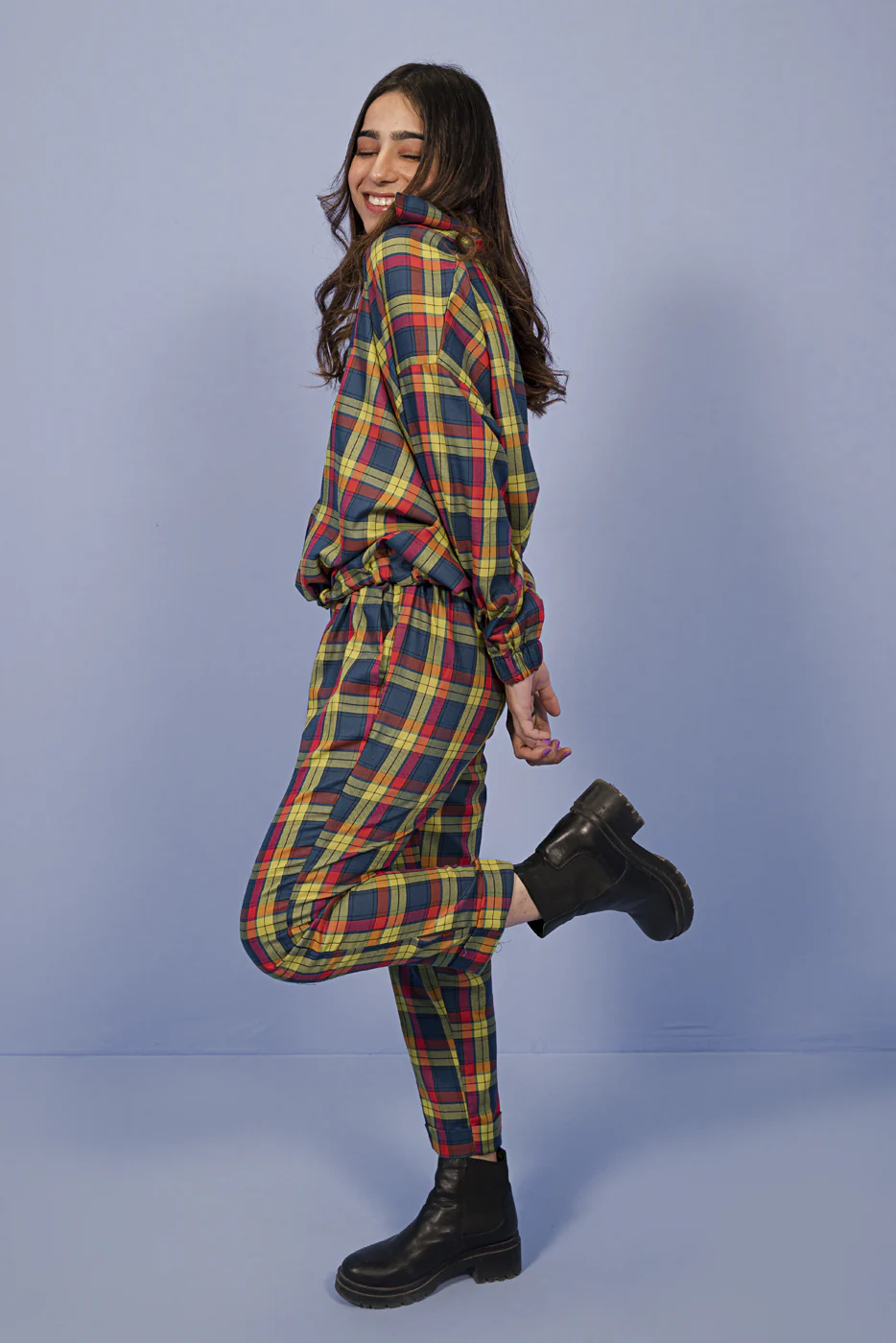 2 PIECE YARN DYED SUIT (PRET) - Image 2