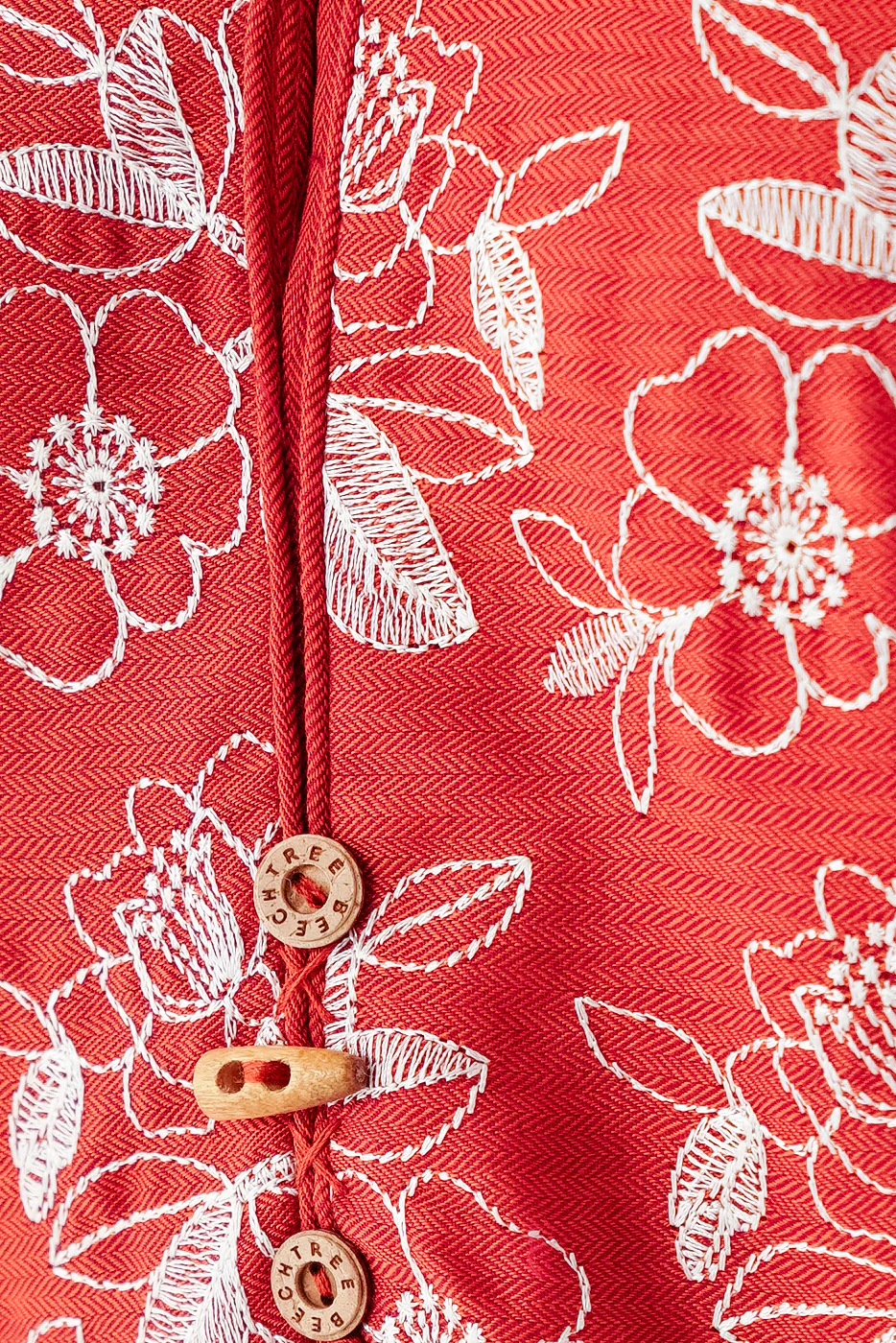 EMBROIDERED MIX SHIRT (PRET) - Image 3