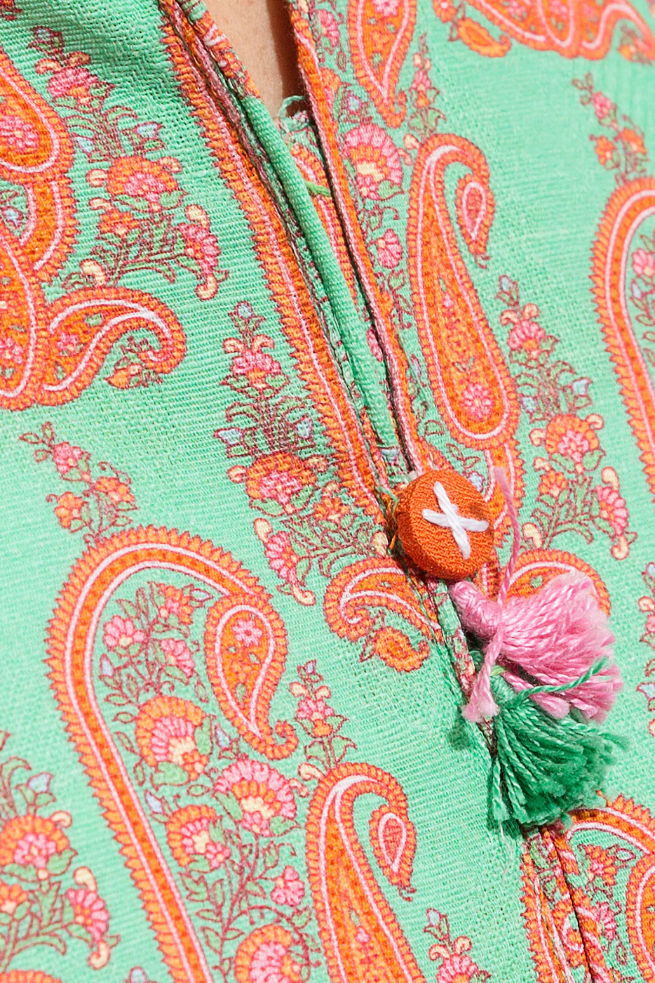 PRINTED KHADDAR SHIRT (PRET) - Image 3