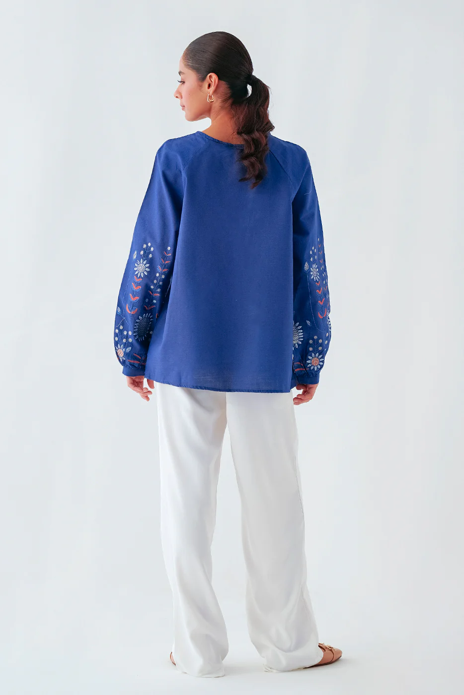 SLUB KHADDAR TOP (PRET) - Image 2