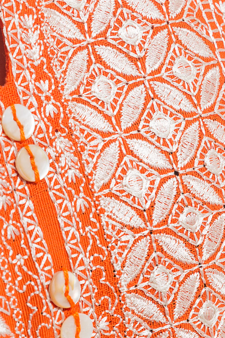 EMBROIDERED KHADDAR JACQUARD SHIRT (PRET) - Image 3