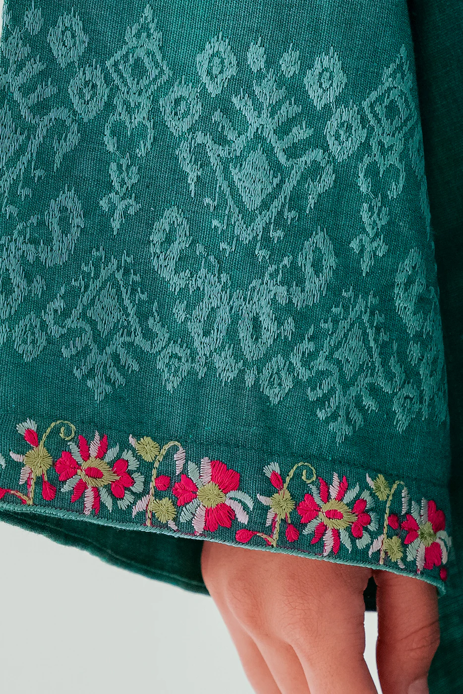 2 PIECE BASIC YARN DYED SUIT (PRET) - Image 4