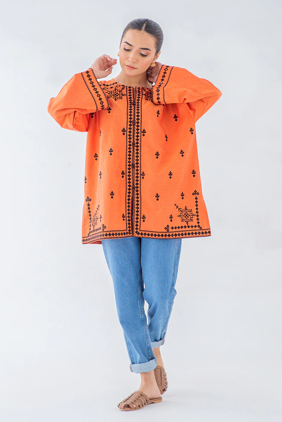 CHAMBRAY TOP (PRET) - Image 2