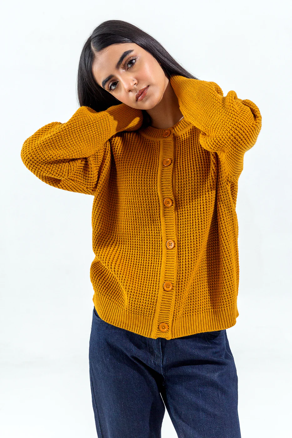KNITTED CARDIGAN - Image 2