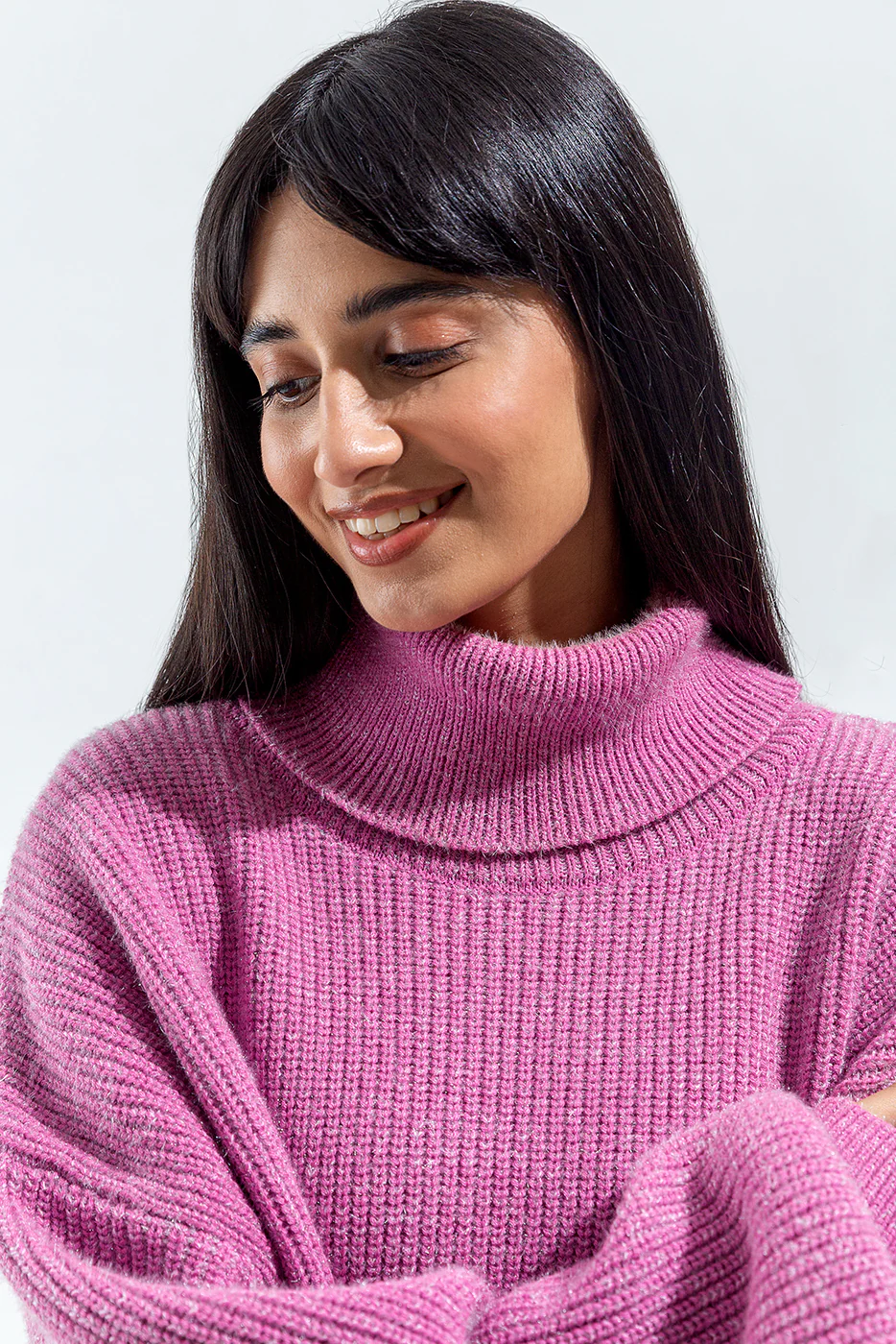 PINK SWEATER DRESS - Image 3