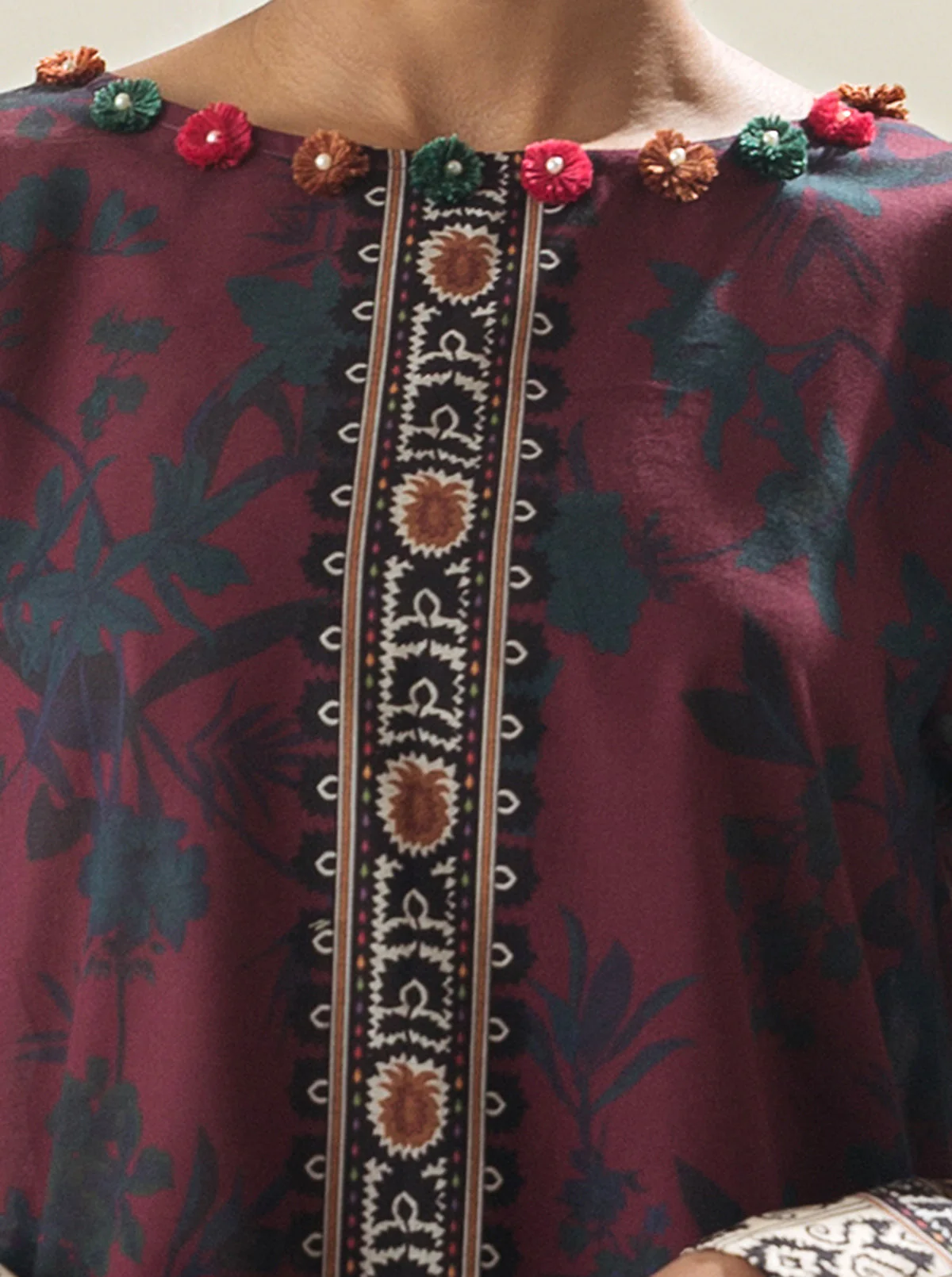 1 PIECE - PRINTED LAWN SHIRT - GLORIOUS CHINTZ - Image 2