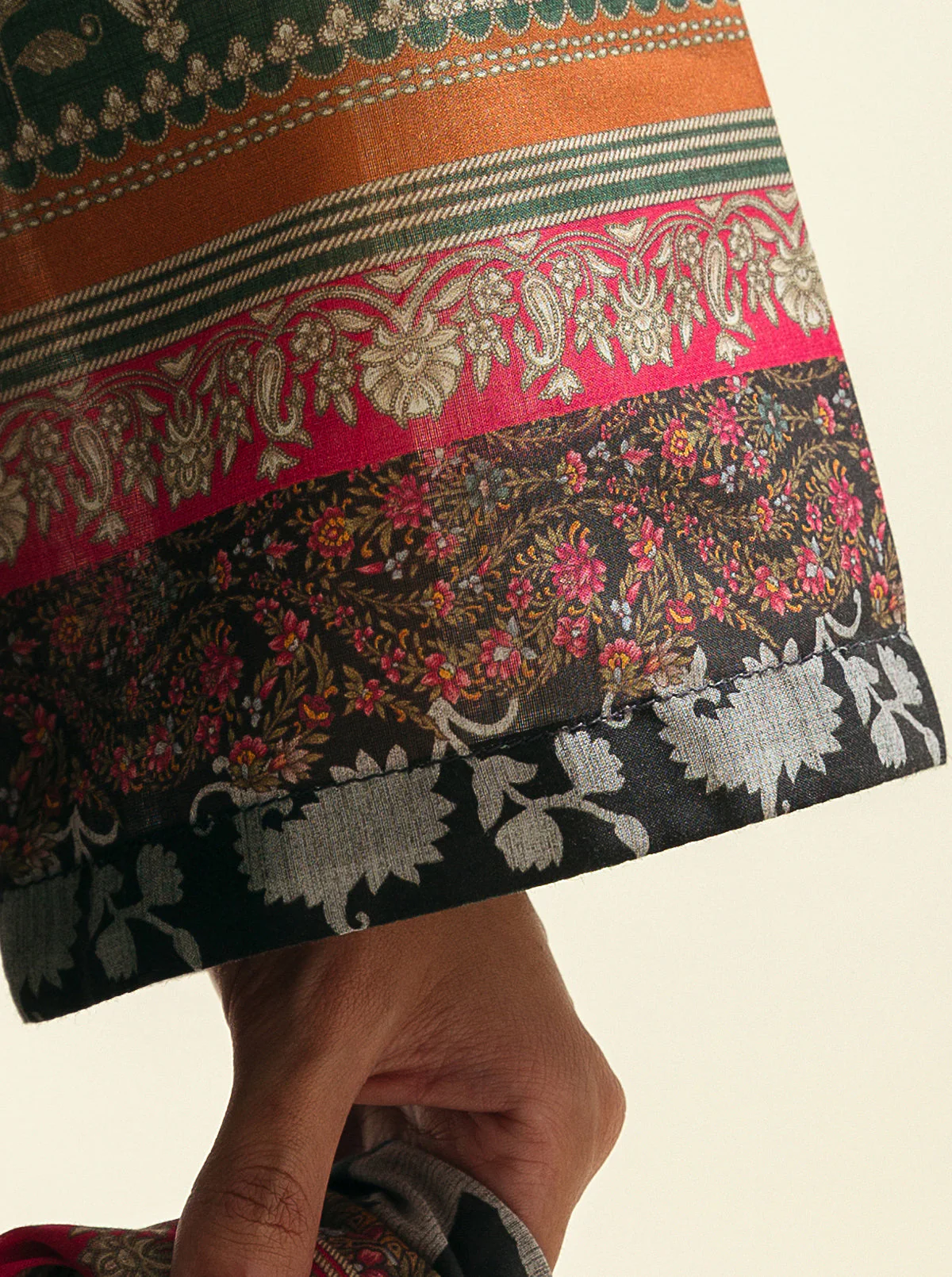 2 PIECE - PRINTED LAWN SUIT - EXOTIC ODYSSEY - Image 5
