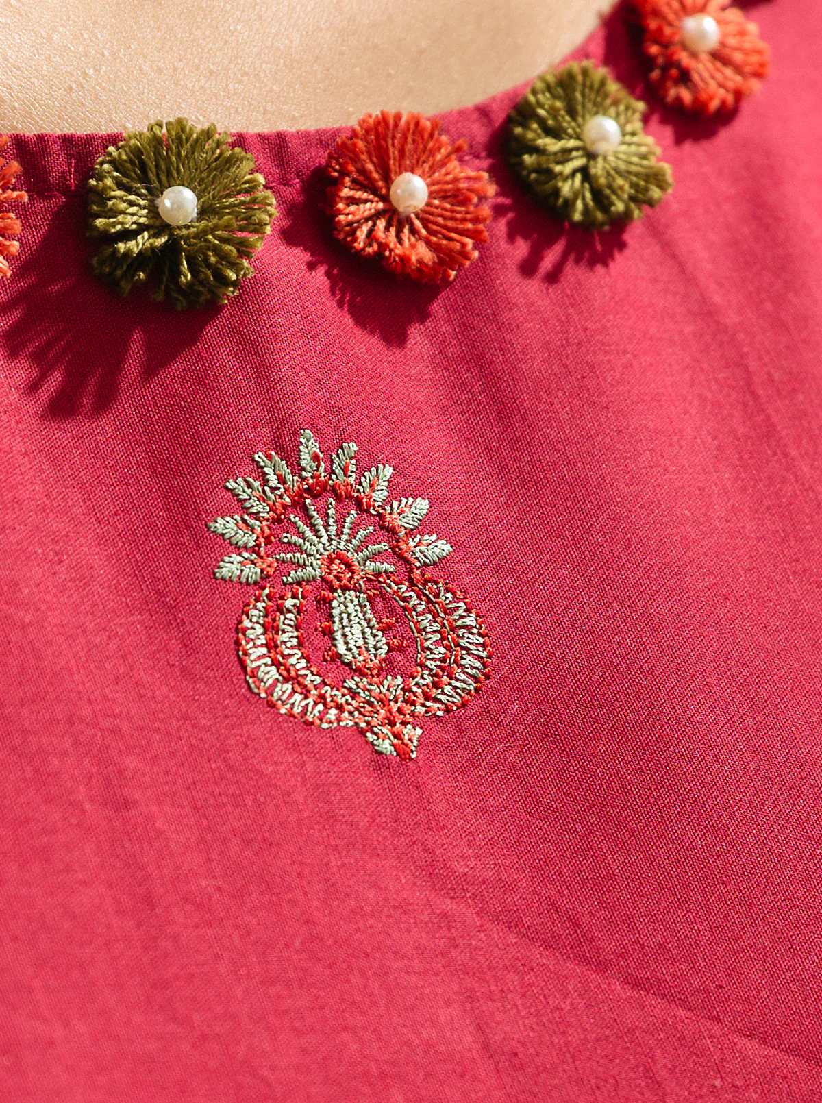 3 PIECE - EMBROIDERED LAWN SUIT - MULBERRY ERA - Image 4
