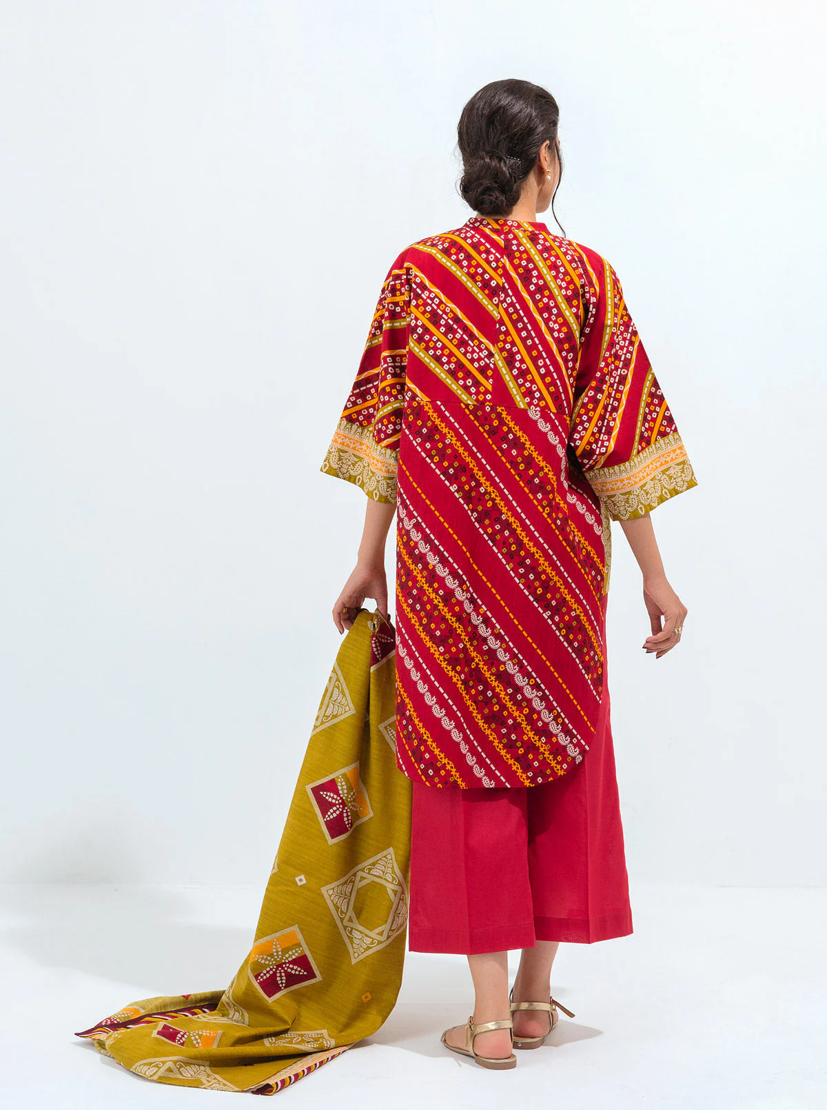 3 PIECE - PRINTED KHADDAR SUIT - FUSION FEST - Image 7