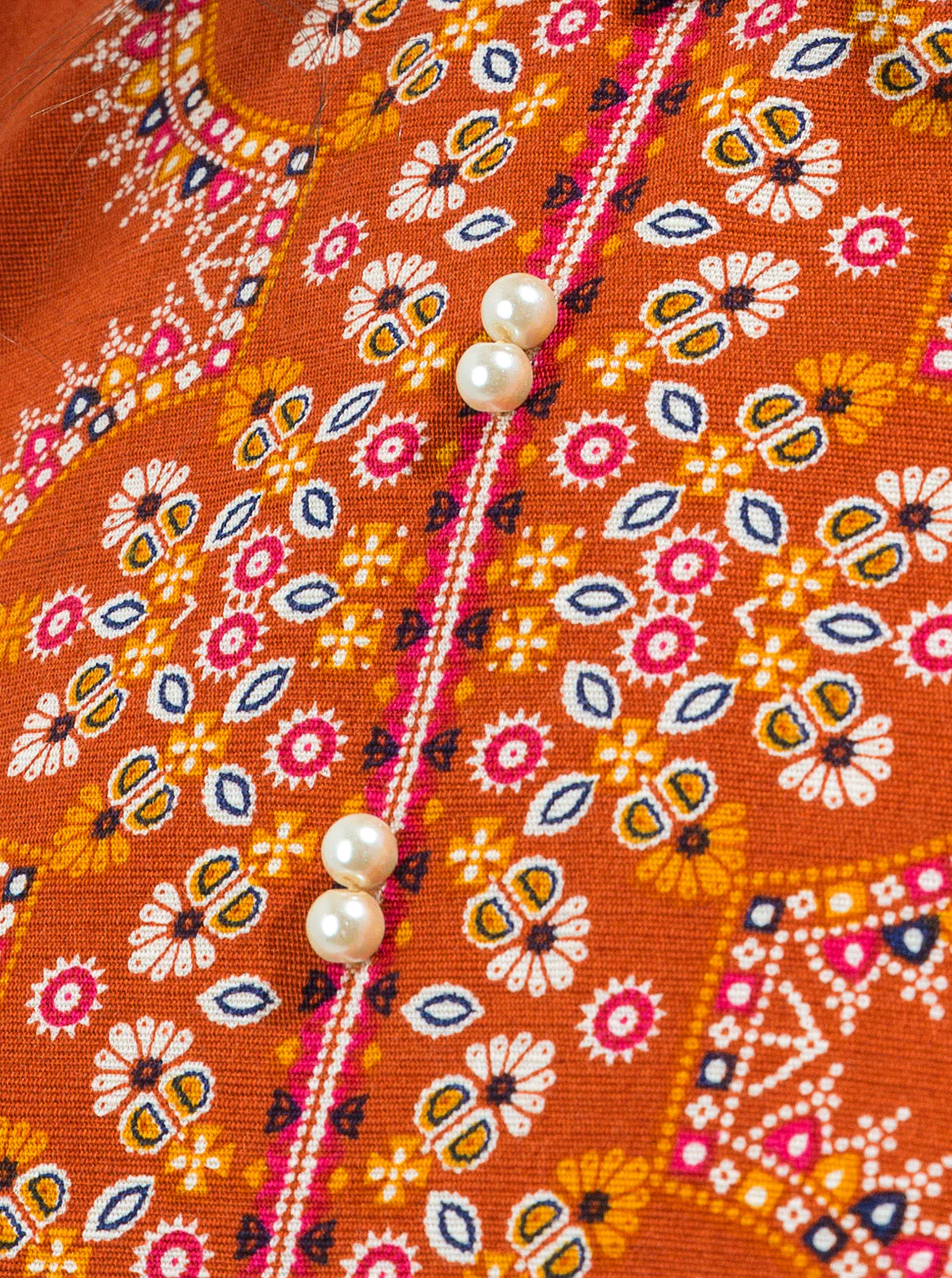 3 PIECE - PRINTED KHADDAR SUIT - GYPSY GLOW - Image 3
