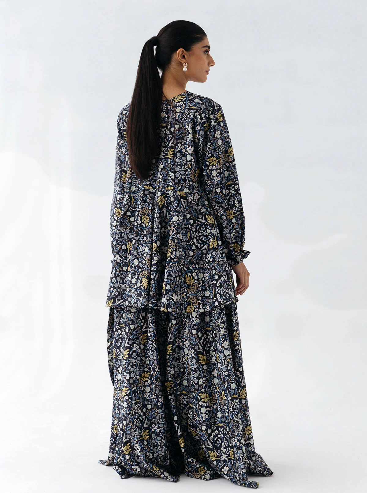 2 PIECE - PRINTED CAMBRIC SUIT - ENCHANTING GARDEN - Image 2
