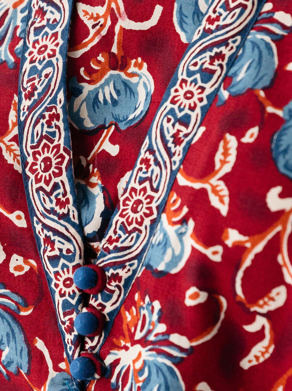 2 PIECE - PRINTED CAMBRIC SUIT - CRAFT CAROUSEL - Image 3
