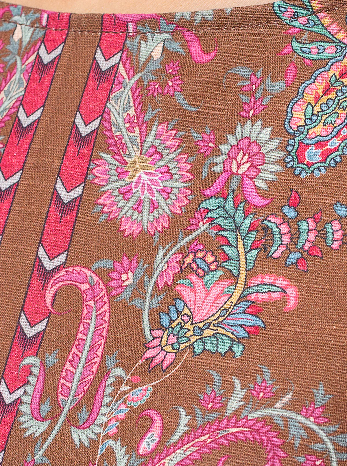 3 PIECE - PRINTED KHADDAR SUIT - DIVINE PLUM - Image 4
