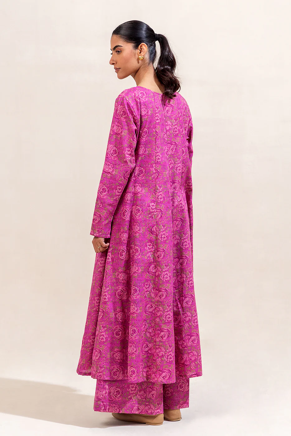 2 PIECE PRINTED KHADDAR SUIT-ROSETTE RUSH (UNSTITCHED) - Image 3