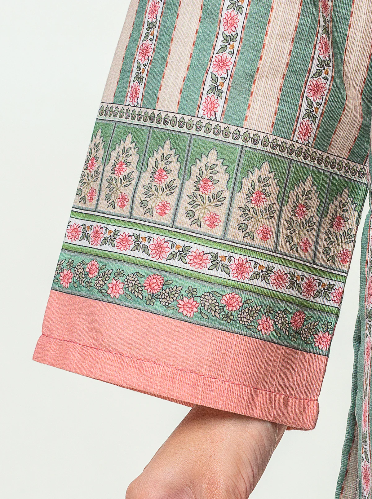2 PIECE PRINTED KHADDAR SUIT-LINEAGE LEAF (UNSTITCHED) - Image 5