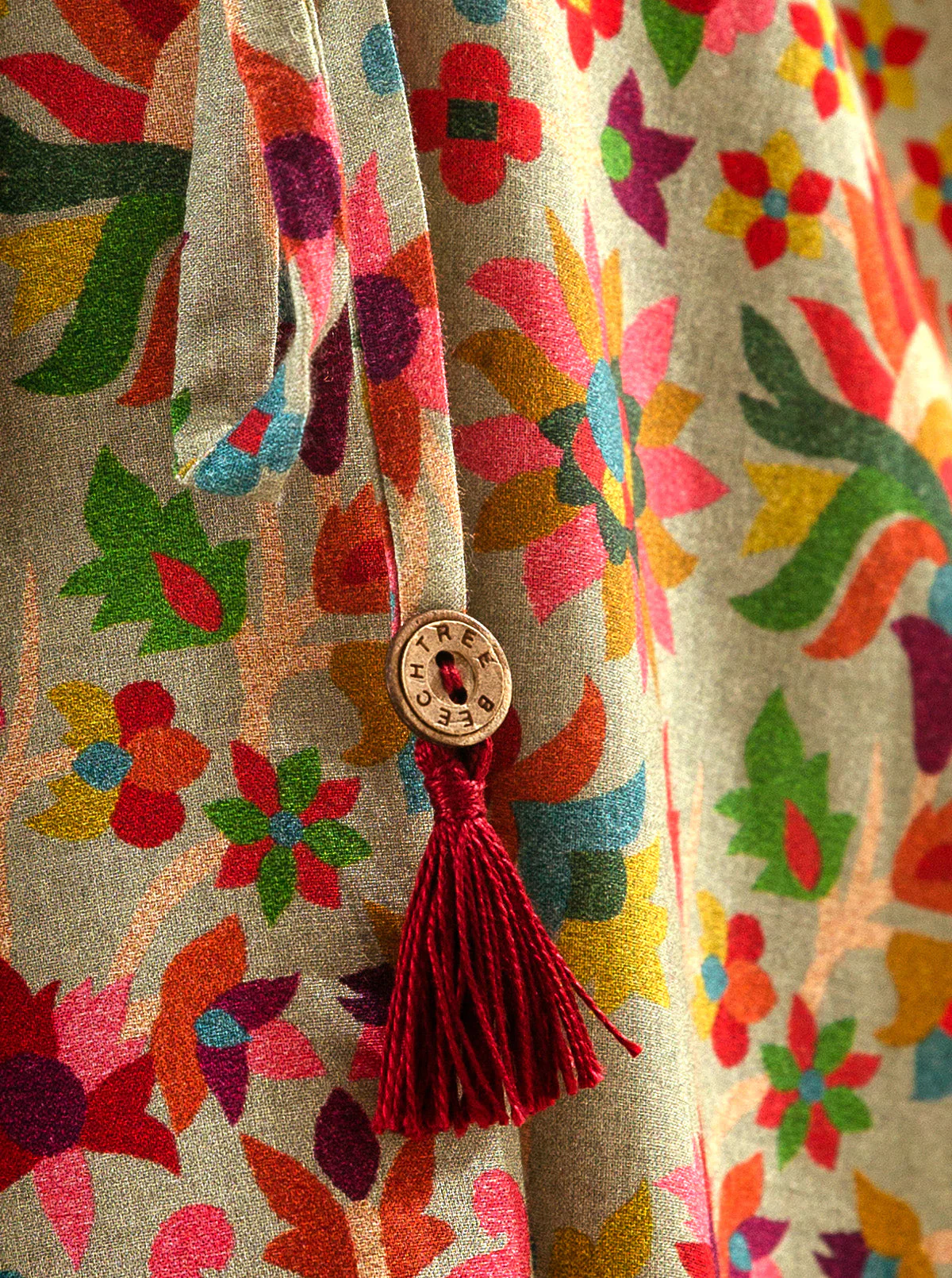 1 PIECE - PRINTED LAWN SHIRT - SUMMER BREEZE - Image 3