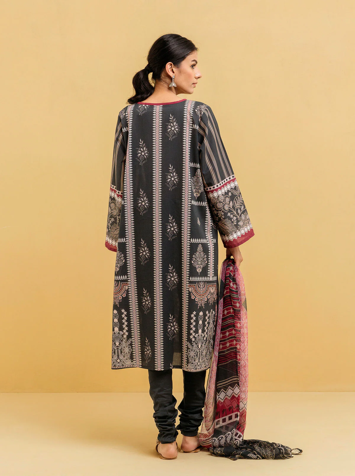 3 PIECE - PRINTED LAWN SUIT - GRACE GLORIA - Image 6
