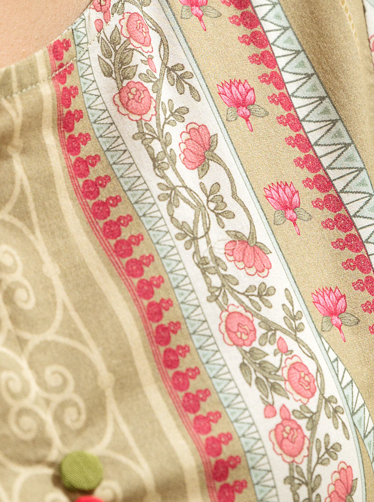 1 PIECE - PRINTED LAWN SHIRT - CHATEAU DE FLORA - Image 3