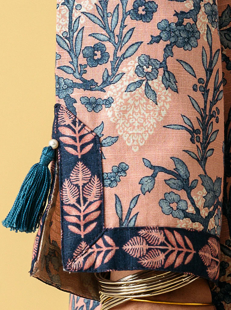 3 PIECE - PRINTED KHADDAR SUIT - CHINOISERIC DREAMS - Image 3