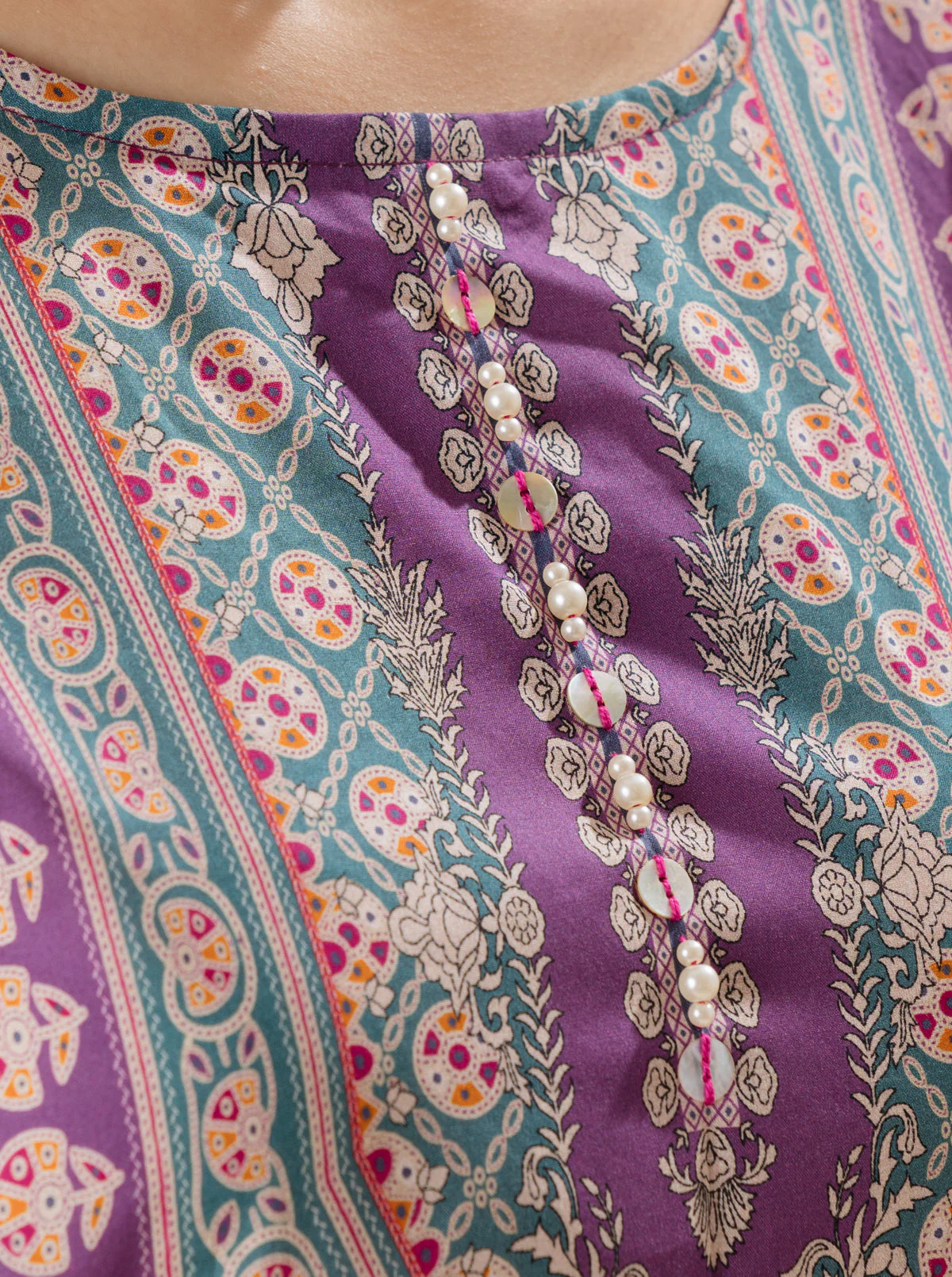 2 PIECE - PRINTED LAWN SUIT - GYPSY GEM - Image 3