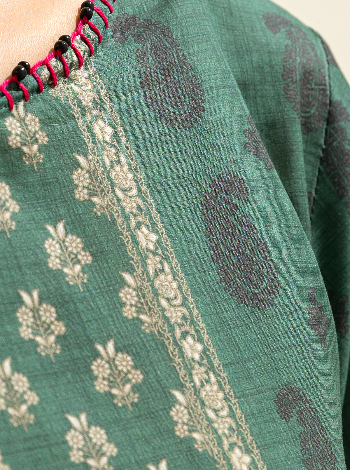 3 PIECE - PRINTED LAWN SUIT - VINEYARD DAY - Image 4