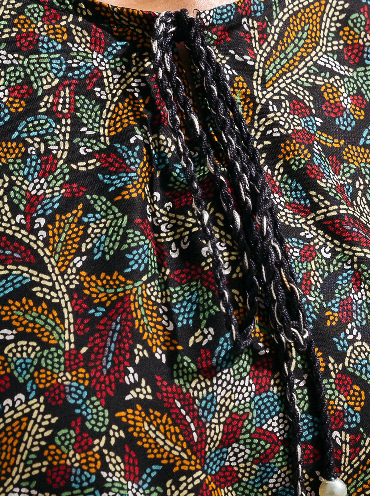 2 PIECE - PRINTED LAWN SUIT - QUEEN OF NIGHT - Image 4