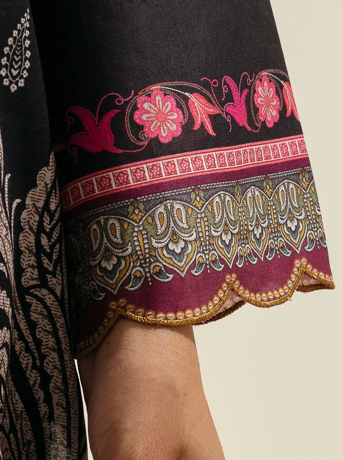 3 PIECE - PRINTED LAWN SUIT - LUXURY JEWEL - Image 4