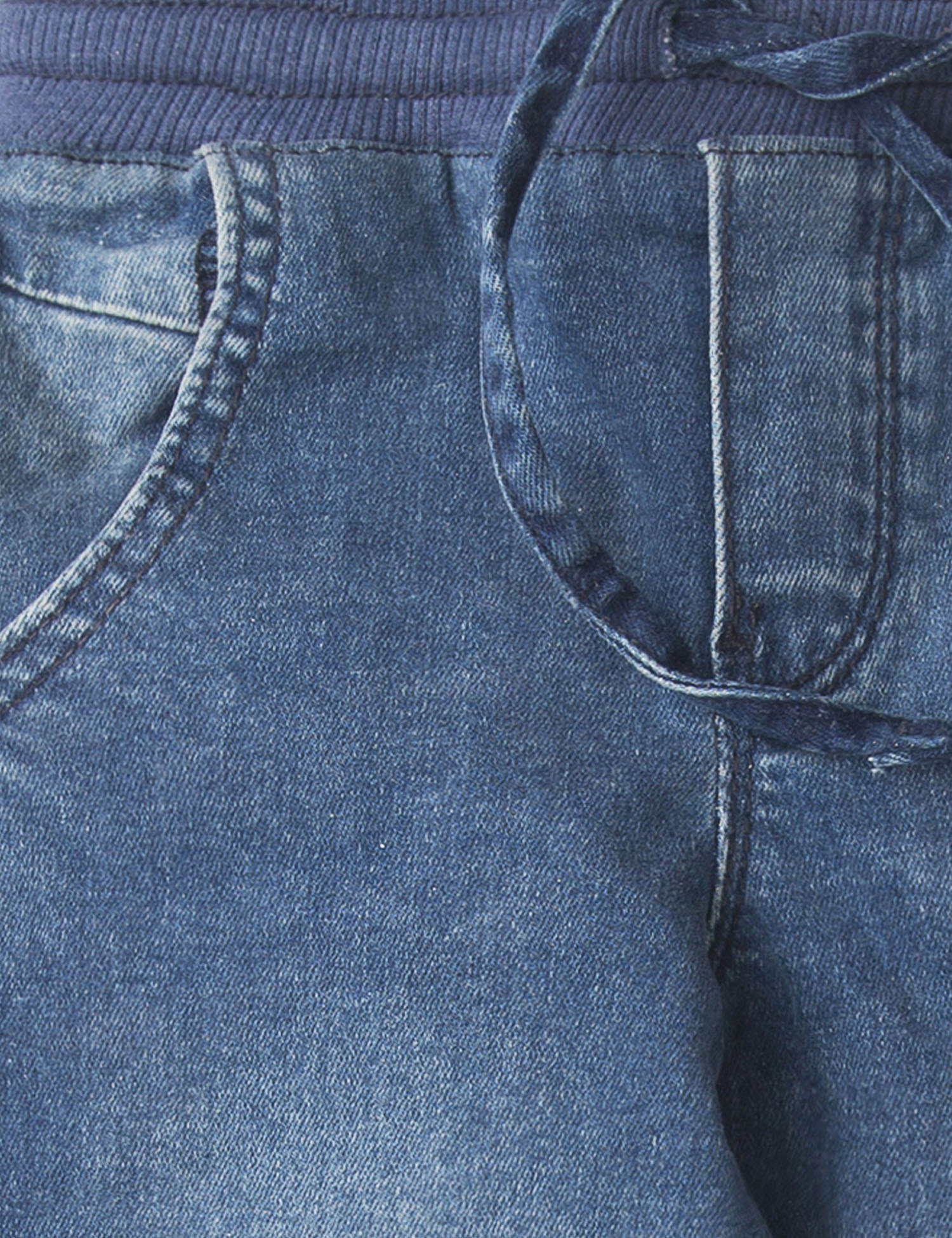 Ribbed Waist Band Jeans - Image 3
